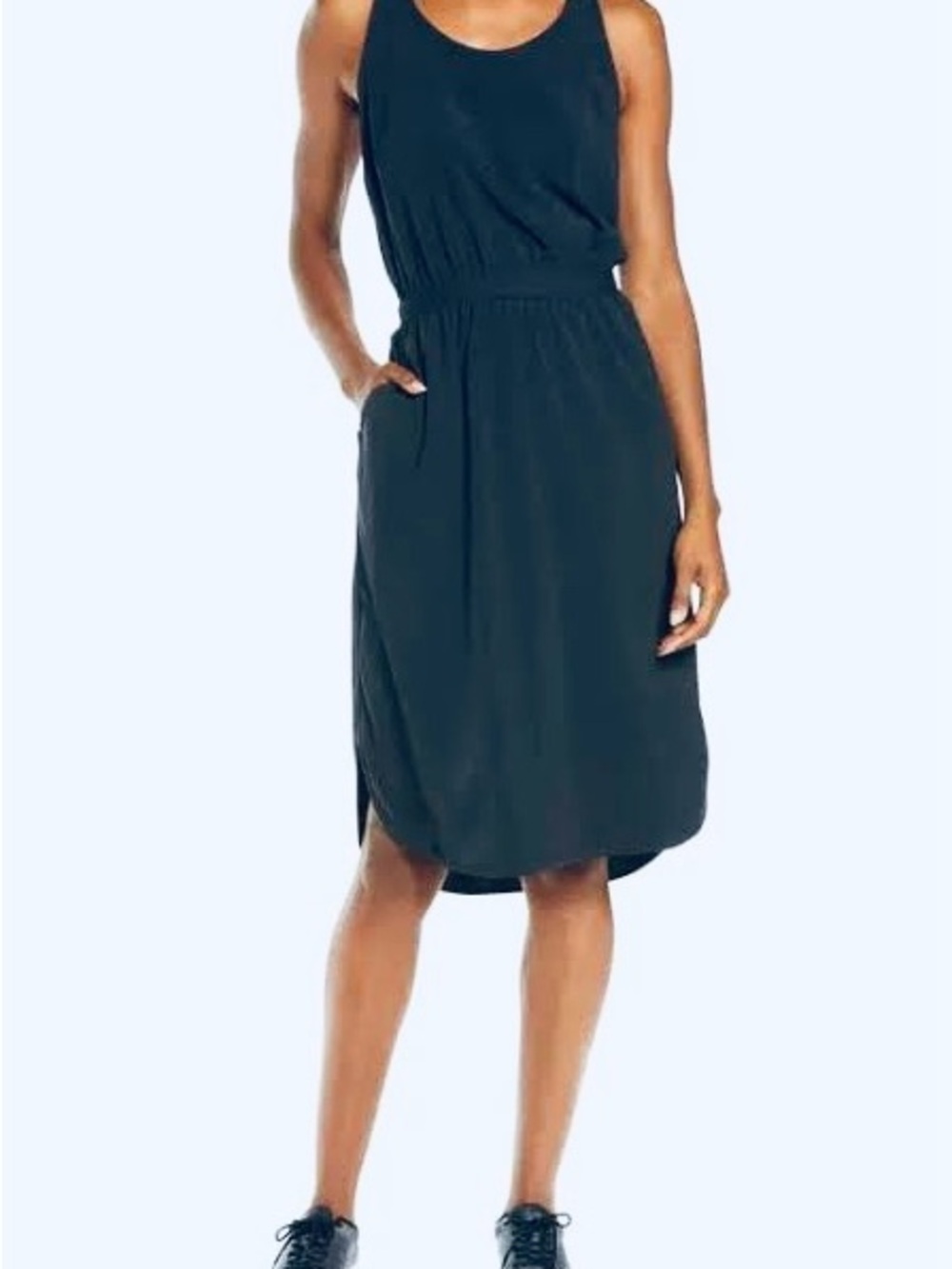 Zella Mix It Up Dress Emerald Green Small